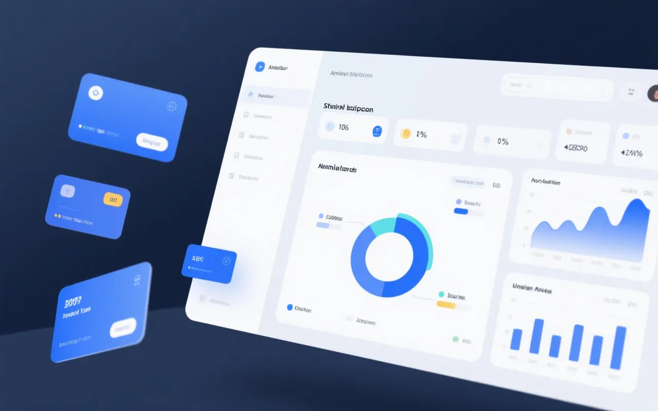 数据驾驶舱示意